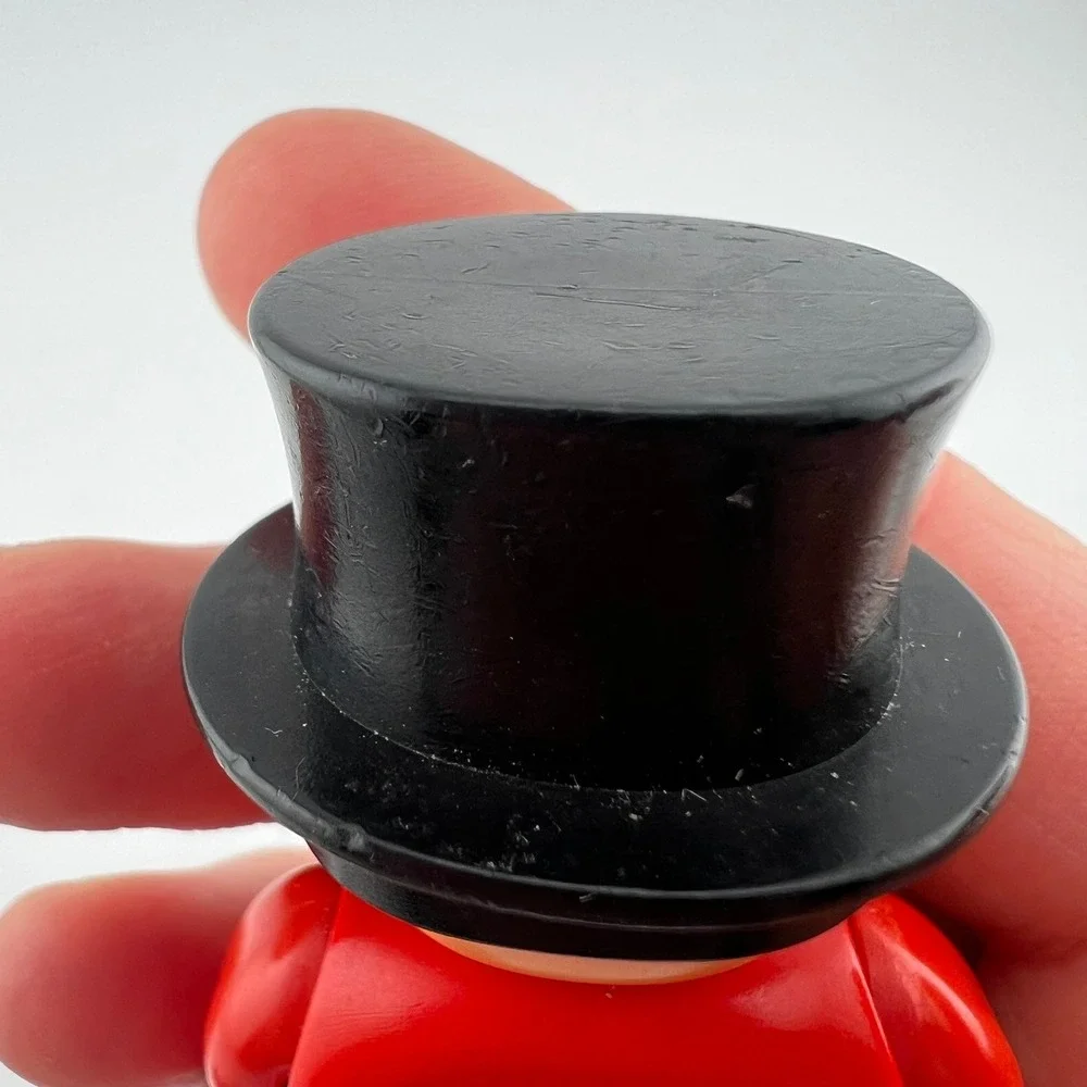 Vintage LEGO Duplo Ringmaster Figure Red Coat Top Hat Vintage Circus Character